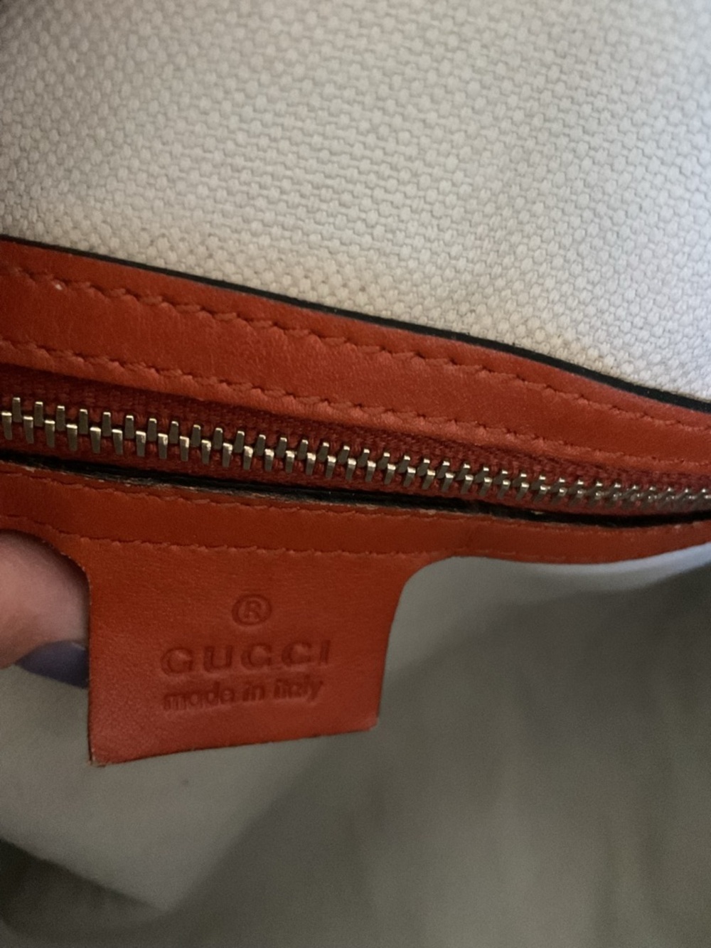 Gucci Vintage Boston Canvas Bag - Picture 8 of 11